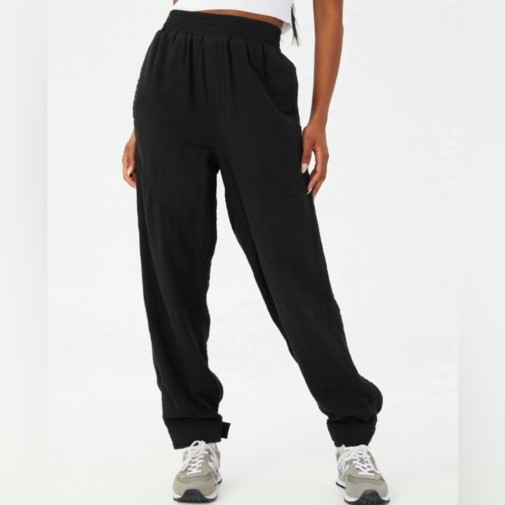 Cotton On Body Woven Dance Pants with Adjustable Ankle Hem